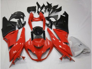 Gloss Red & Black - 2009-2012 Kawasaki ZX6R