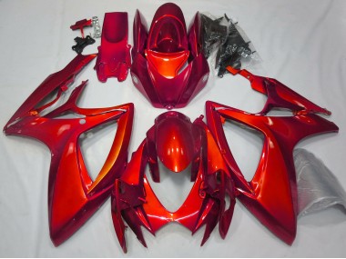 Gloss Red Plain - 2006-2007 Suzuki GSXR 600-750