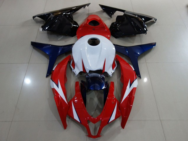 Gloss Red / White - 2009-2012 Honda CBR600RR