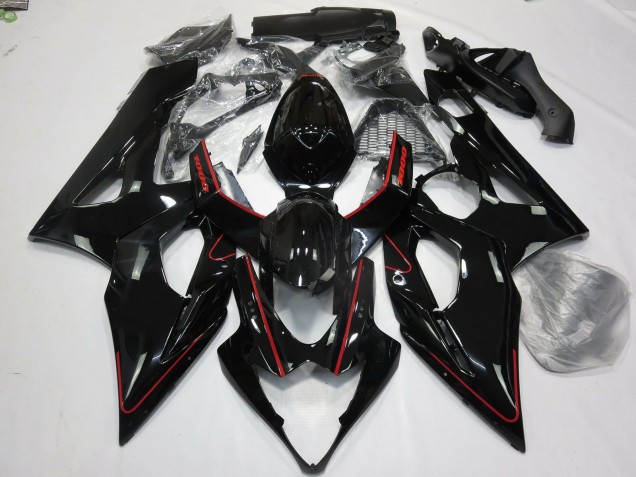 Gloss Red and Black - 2005-2006 Suzuki GSXR 1000