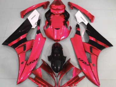 Gloss Red and Black - 2006-2007 Yamaha R6