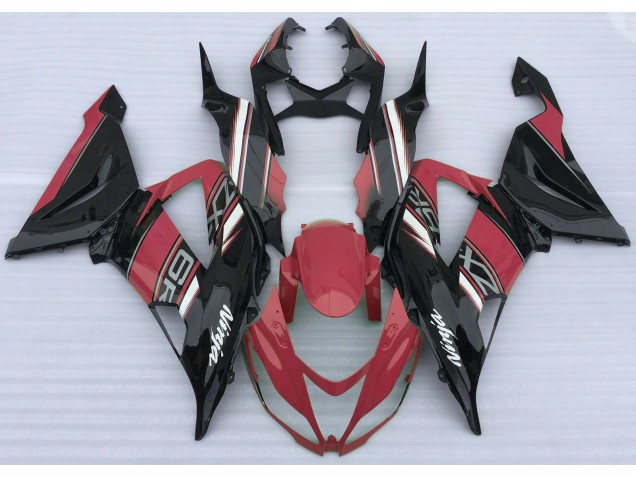 Gloss Red and Black - 2013-2018 Kawasaki ZX6R Gloss Red and Black - 2013-2018 Kawasaki ZX6R