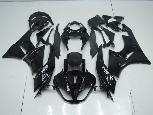 Gloss Total Black - 2009-2012 Kawasaki ZX6R Gloss Total Black - 2009-2012 Kawasaki ZX6R