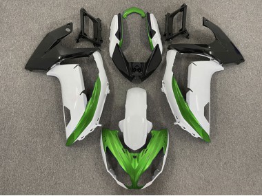 Gloss White & Green - 2012-2016 Kawasaki Ninja 650R