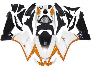 Gloss White & Orange - 2010-2015 Aprilia RSV4 1000