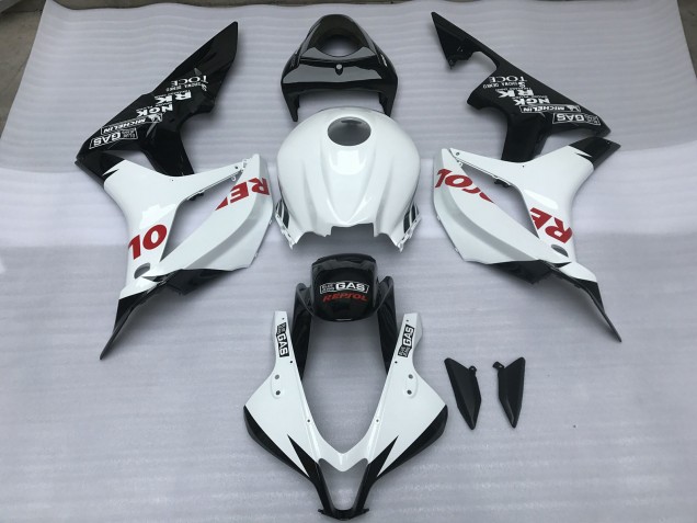 Gloss White & Red Repsol - 2007-2008 Honda CBR600RR Gloss White & Red Repsol - 2007-2008 Honda CBR600RR