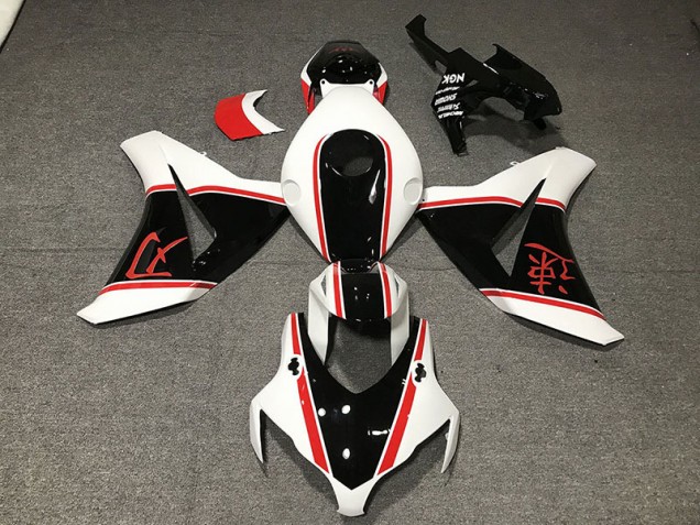 Gloss White Red and Black - 2008-2011 Honda CBR1000RR Gloss White Red and Black - 2008-2011 Honda CBR1000RR