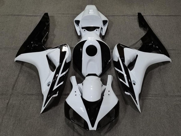 Gloss White and Black - 2006-2007 Honda CBR1000RR Gloss White and Black - 2006-2007 Honda CBR1000RR