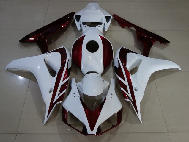 Gloss White and Deep Red - 2006-2007 Honda CBR1000RR Gloss White and Deep Red - 2006-2007 Honda CBR1000RR