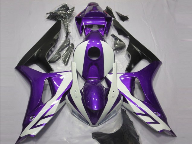 Gloss White and Purple - 2006-2007 Honda CBR1000RR Gloss White and Purple - 2006-2007 Honda CBR1000RR