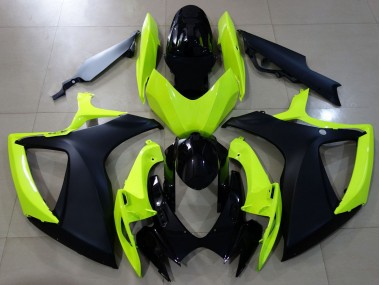 Gloss Yellow & Black - 2006-2007 Suzuki GSXR 600-750