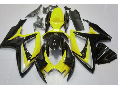 Gloss Yellow Debadged - 2006-2007 Suzuki GSXR 600-750