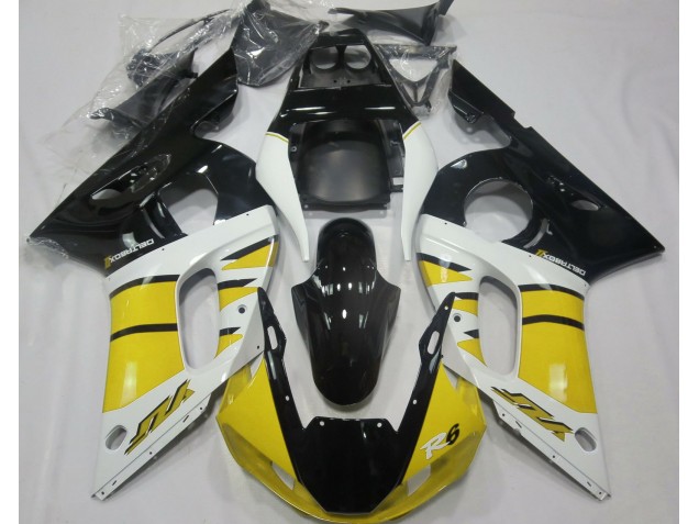 Gloss Yellow and Black - 1998-2002 Yamaha R6