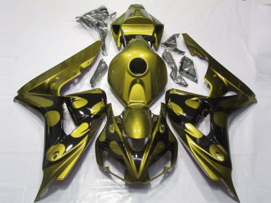 Gloss Yellow and Black - 2006-2007 Honda CBR1000RR