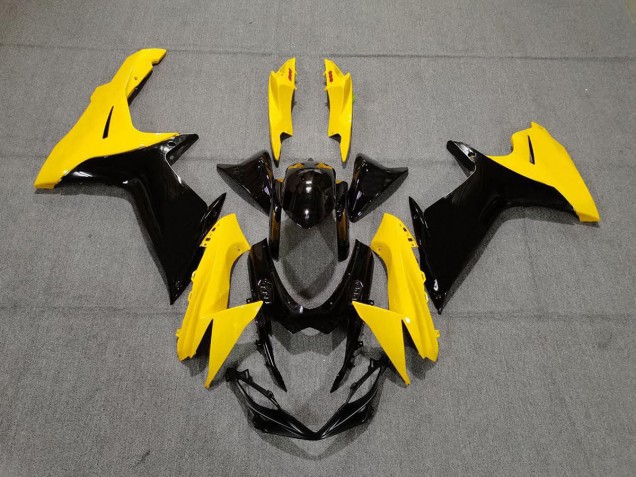 Gloss Yellow and Black - 2011-2024 Suzuki GSXR 600-750