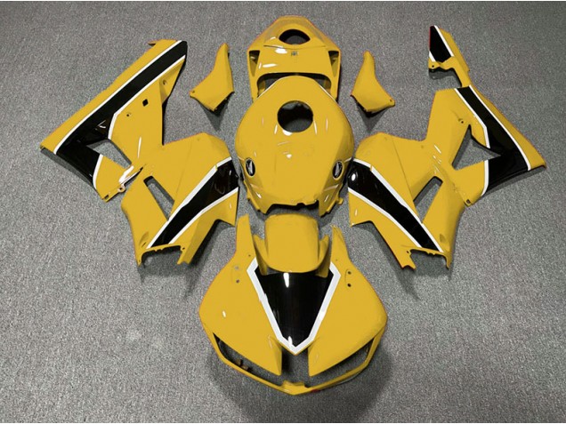 Gloss Yellow and Black - 2013-2023 Honda CBR600RR Gloss Yellow and Black - 2013-2023 Honda CBR600RR