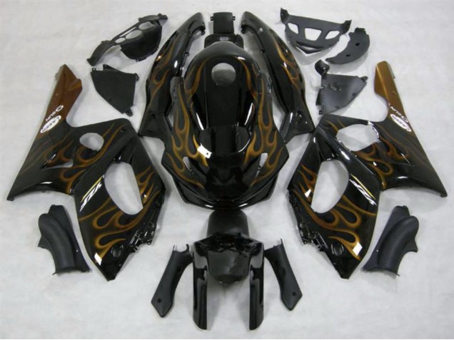 Gold Flame Gloss - 1998-2007 Yamaha YZF600