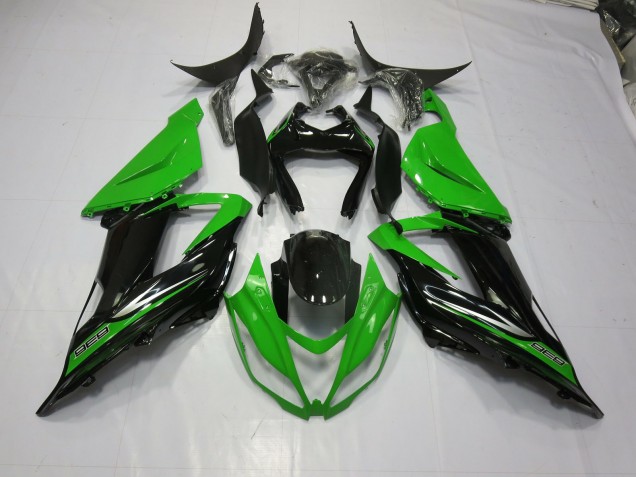 Green Black - 2013-2018 Kawasaki ZX6R Green Black - 2013-2018 Kawasaki ZX6R