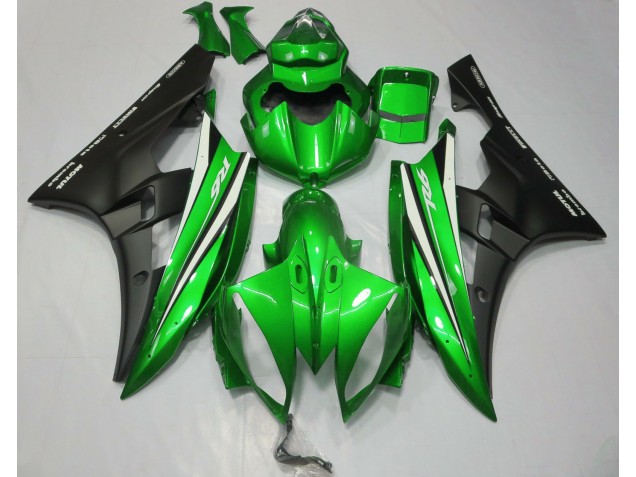 Green Black and White - 2006-2007 Yamaha R6 Green Black and White - 2006-2007 Yamaha R6
