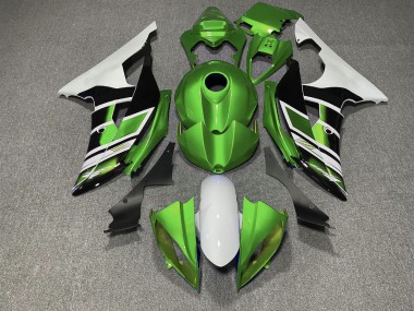 Green Black and White OEM Style - 2008-2016 Yamaha R6
