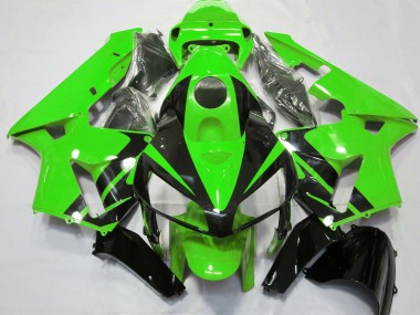 Green & Gloss Black Design - 2005-2006 Honda CBR600RR