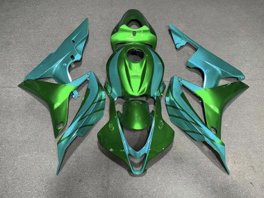 Green & Teal - 2007-2008 Honda CBR600RR