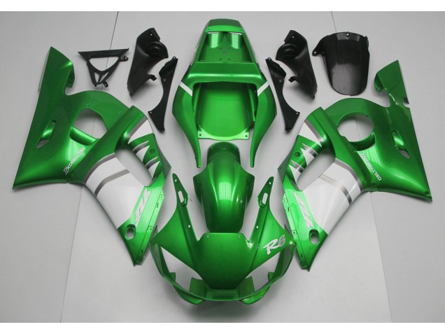 Green & White - 1998-2002 Yamaha R6 Green & White - 1998-2002 Yamaha R6