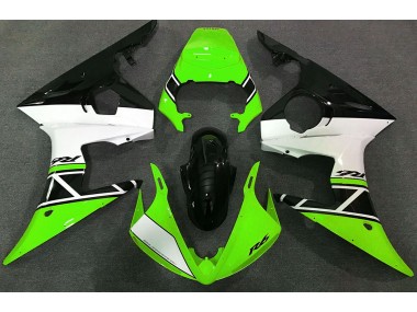 Green White and Black - 2003-2004 Yamaha R6