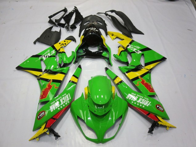 Green Yellow - 2009-2012 Kawasaki ZX6R