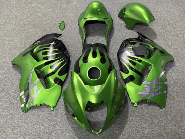 Green and Black - 1997-2007 Suzuki GSXR 1300 Hayabusa