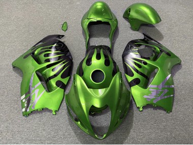 Green and Black - 1997-2007 Suzuki GSXR 1300 Hayabusa