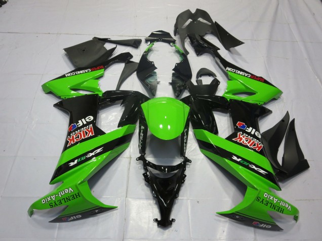 Green and Black - 2008-2010 Kawasaki ZX10R Green and Black - 2008-2010 Kawasaki ZX10R