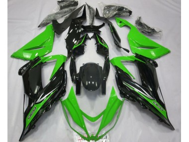 Green and Black - 2013-2018 Kawasaki ZX6R