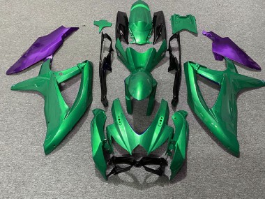 Green and Purple - 2008-2010 Suzuki GSXR 600-750