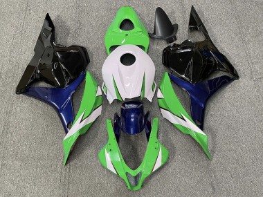 Green and White - 2009-2012 Honda CBR600RR