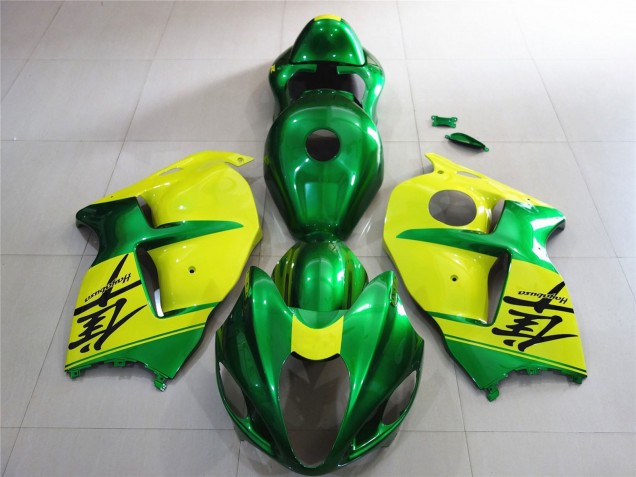 Green and Yellow - 1997-2007 Suzuki GSXR 1300 Hayabusa Green and Yellow - 1997-2007 Suzuki GSXR 1300 Hayabusa