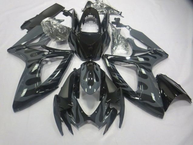 Grey Flame - 2006-2007 Suzuki GSXR 600-750 Grey Flame - 2006-2007 Suzuki GSXR 600-750