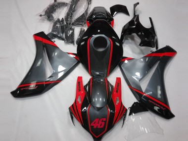 Grey Motul & Red - 2008-2011 Honda CBR1000RR