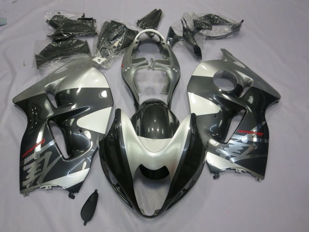 Grey and Silver - 1997-2007 Suzuki GSXR 1300 Hayabusa Grey and Silver - 1997-2007 Suzuki GSXR 1300 Hayabusa