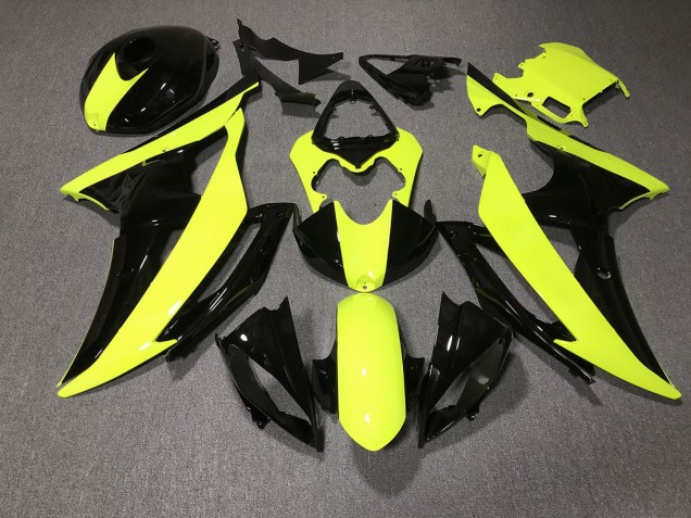 High Viz and Black Custom - 2008-2016 Yamaha R6