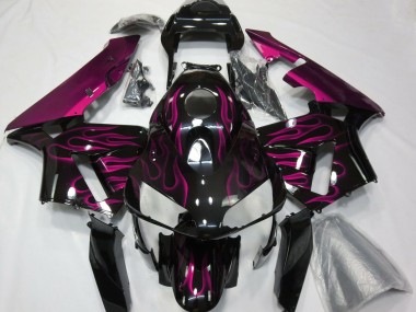 Hot Pink Flames - 2003-2004 Honda CBR600RR