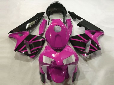 Hot Pink & Gloss Black - 2003-2004 Honda CBR600RR