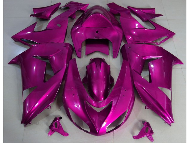 Hot Pink Plain - 2006-2007 Kawasaki ZX10R Hot Pink Plain - 2006-2007 Kawasaki ZX10R