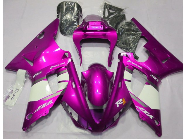 Hot Pink & White - 2000-2001 Yamaha R1 Hot Pink & White - 2000-2001 Yamaha R1