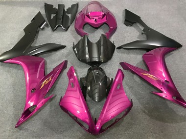 Hot Pink and Carbon Fiber Style - 2004-2006 Yamaha R1