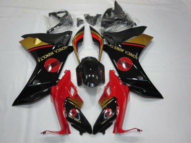 KM Red Black and Gold - 2011-2012 Honda CBR600F