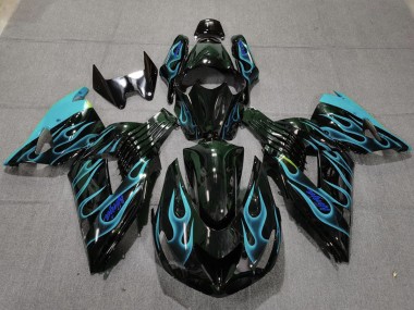 Light Blue Flame - 2006-2011 Kawasaki ZX14R