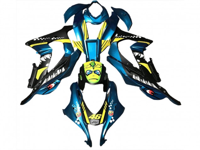 Light Blue Shark - 2016-2019 Kawasaki ZX10R
