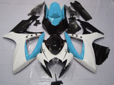 Light Blue Star - 2006-2007 Suzuki GSXR 600-750