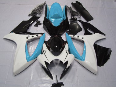 Light Blue Star - 2006-2007 Suzuki GSXR 600-750